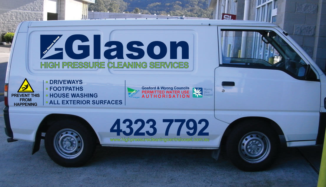 High pressure cleaning central coast