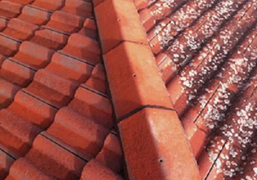 tiled roof cleaning